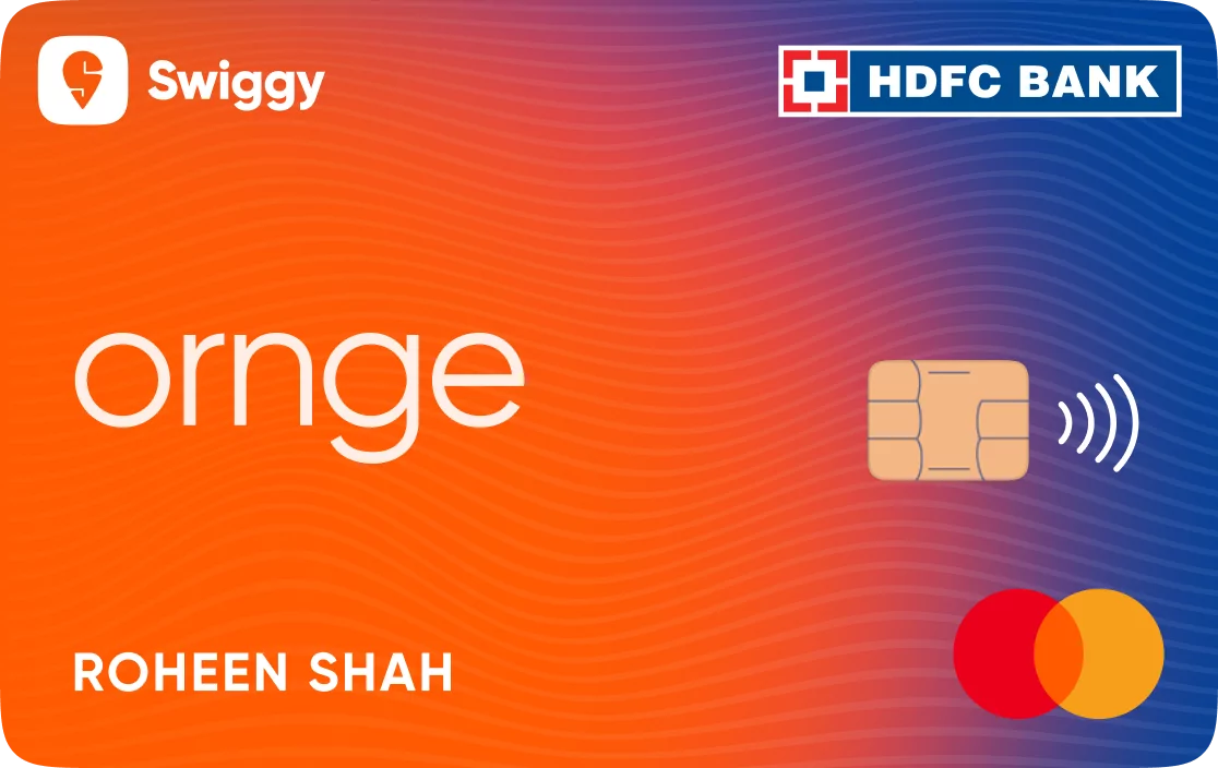 Swiggy Ornge HDFC Bank Credit Card